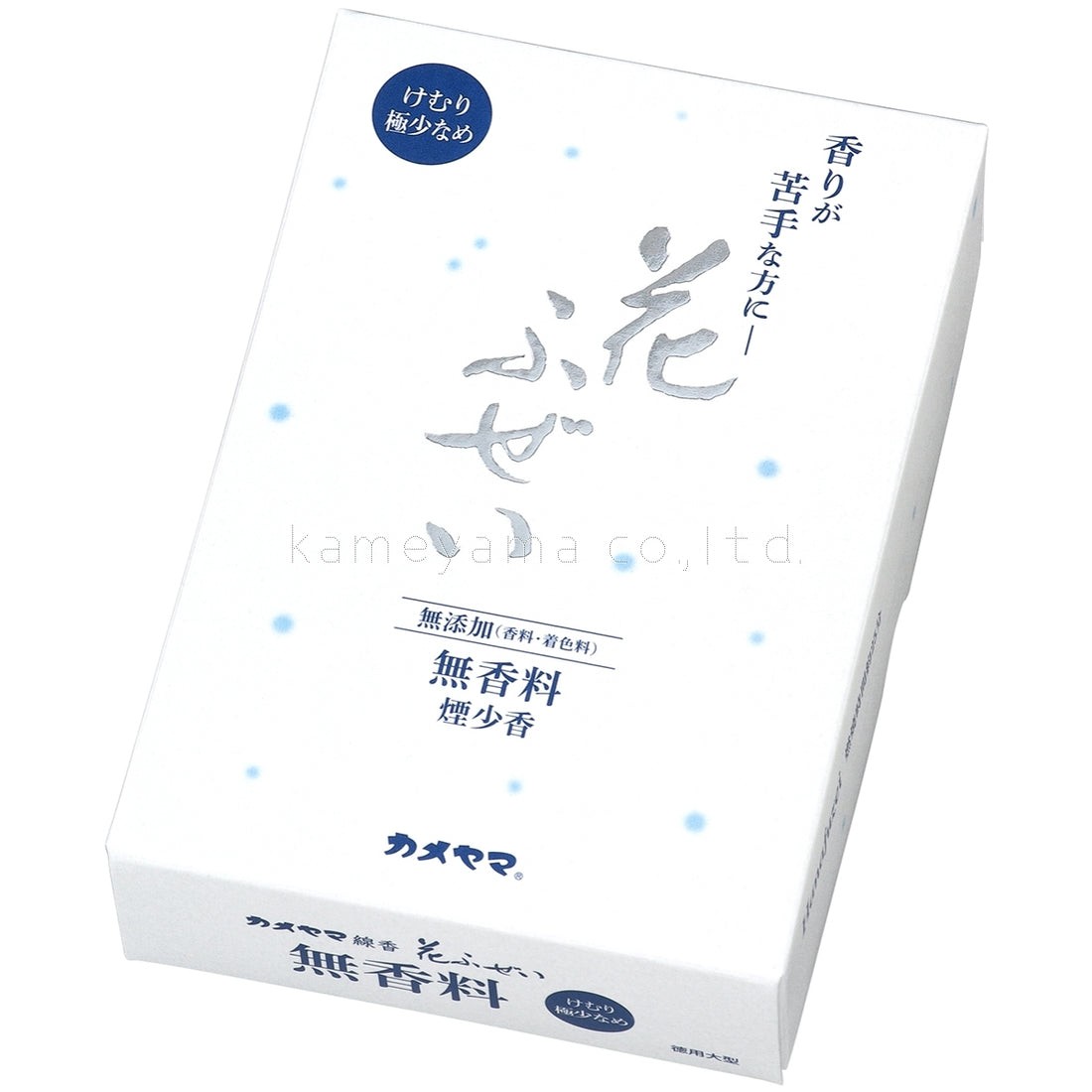Kameyama Hanafuzei Low-Smoke Incense (Unscented) (10660300, 10660388)