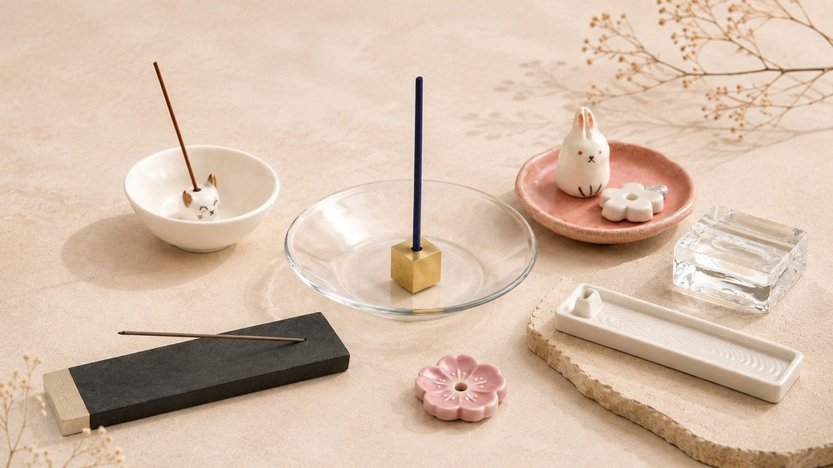 A Guide to Japanese Incense Holders & Plates: Types, Uses, and How to Choose
