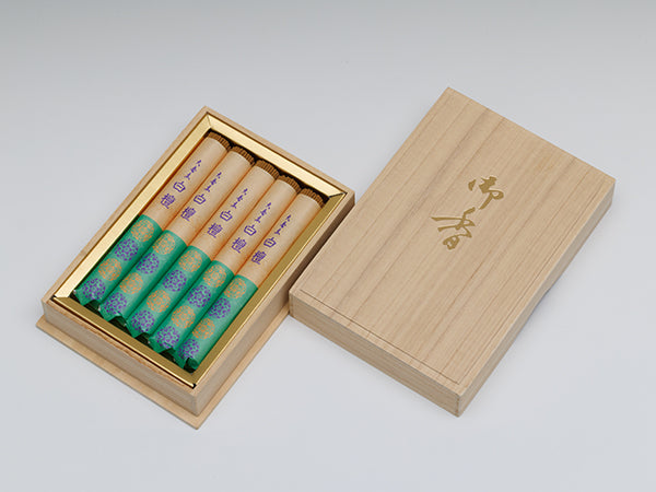 Seikado Daikoboku Byakudan 16.5cm 38g x 5 Paulownia Box (00500)