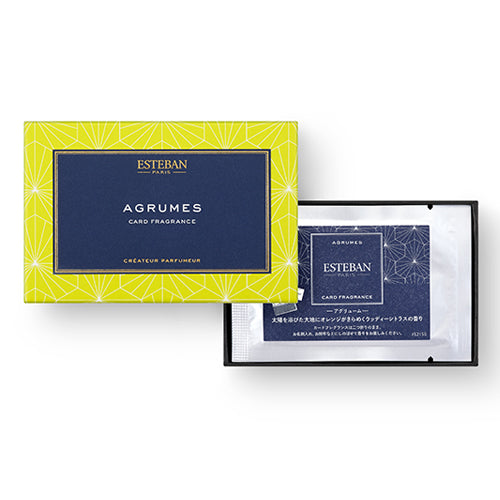Nippon Kodo Esteban Card Fragrance Agrumes 5 sheets (52150)