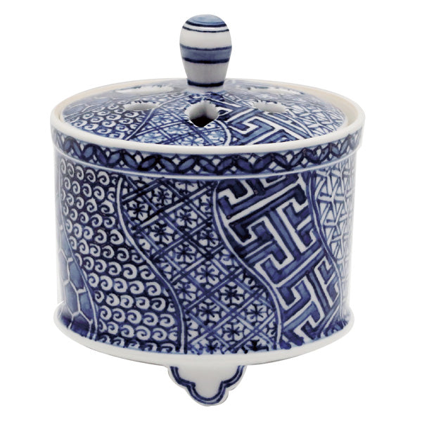 Yamadamatsu Kyoyaki Incense Burner: Shozui with Paper Box (01755)