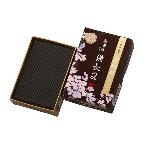 Nippon Kodo Koh-Musubi Unscented Incense Binchotan Mini Stick 60g (26902)