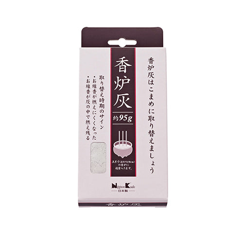 Nippon Kodo Incense Burner Ash (Approx. 95g) (92018)