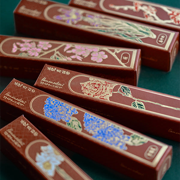 Nippon Kodo Hana no Shiori Assortment 10 types 10g each in Paulownia box (65021)