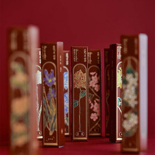 Nippon Kodo Hana no Shiori Assortment 10 types 10g each in Paulownia box (65021)
