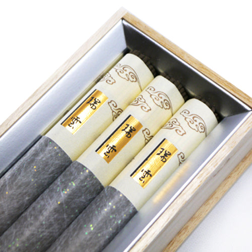 Nippon Kodo Zuiun Incense Short Sticks in Paulownia Box (3 Bundles) (61701-006)