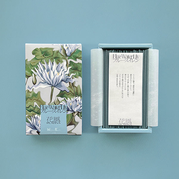 Nippon Kodo KA-FUH Platina Blue Water Lily (27552, 27551)