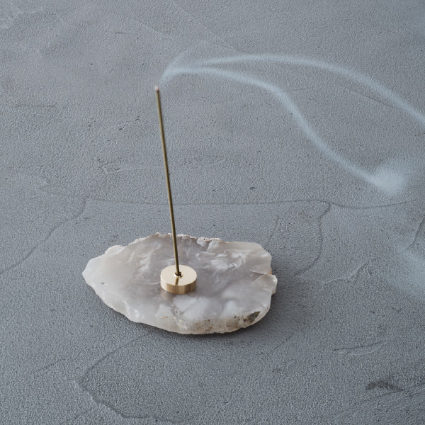 Nippon Kodo 4 WAY Brass Incense Holder for bamboo and Japanese incense, coil, and cone (75627)