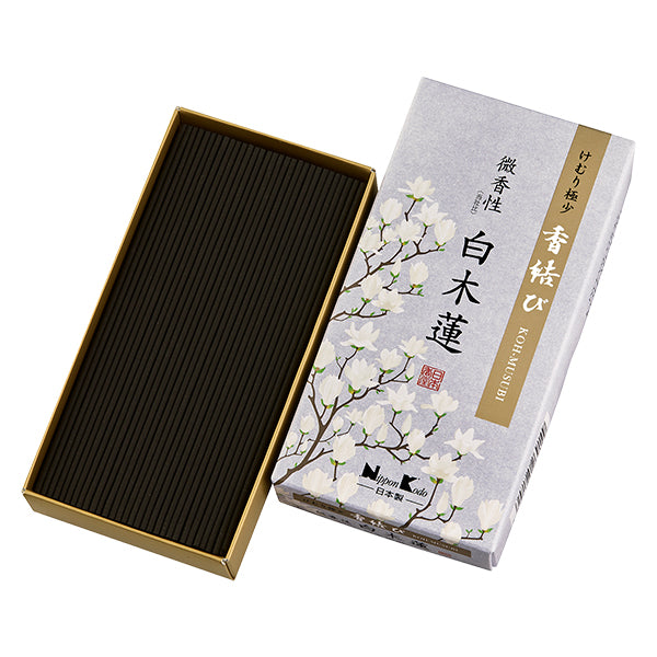 Nippon Kodo Koh-Musubi Mild Scent Incense White Magnolia 110g (26914)