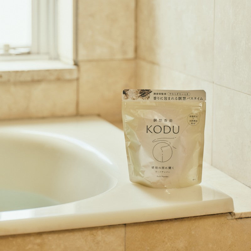 Nippon Kodo KODU Oud Amber Bath Powder (39452, 39456) 360 g