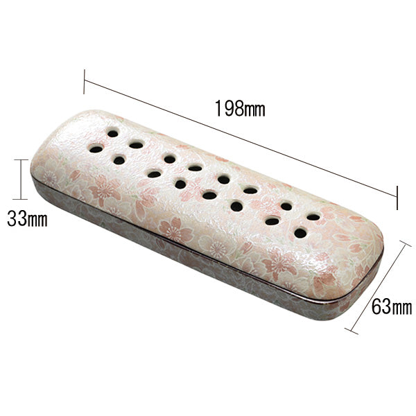 Nippon Kodo Lying Incense Holder Miyabi Sakura (Large) (92038)