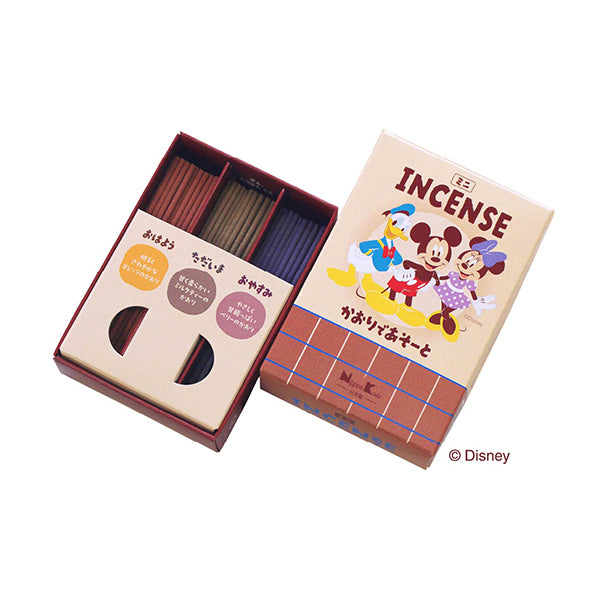 Nippon Kodo Disney Incense Mini “Kaori de Assort” 3 types 20g each (85514)