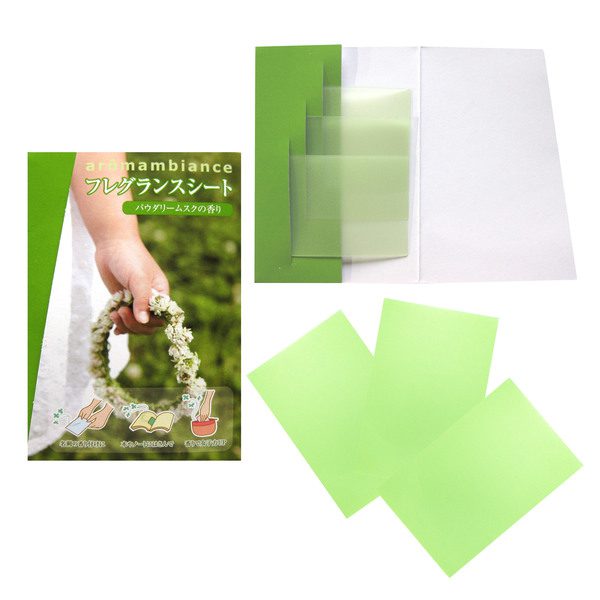 Kunjudo Fragrance Sheet Powdery Musk 3 sheets (1010)