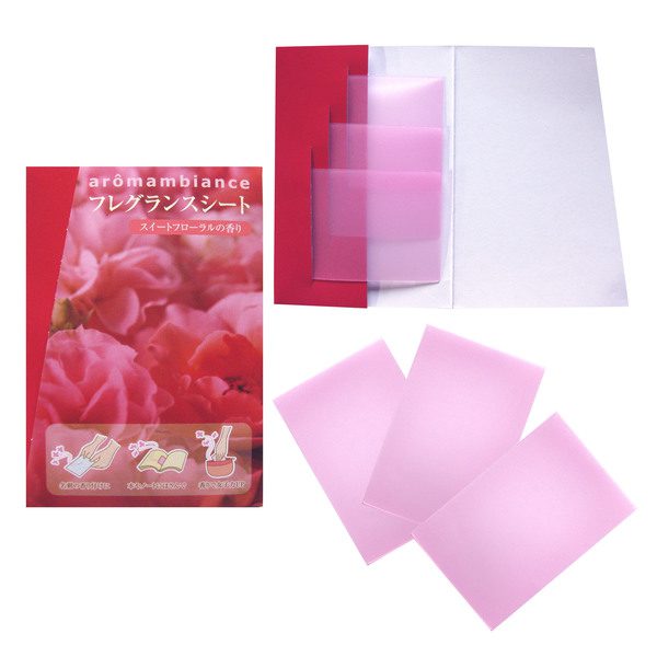 Kunjudo Fragrance Sheet Sweet Floral 3 sheets (1012)