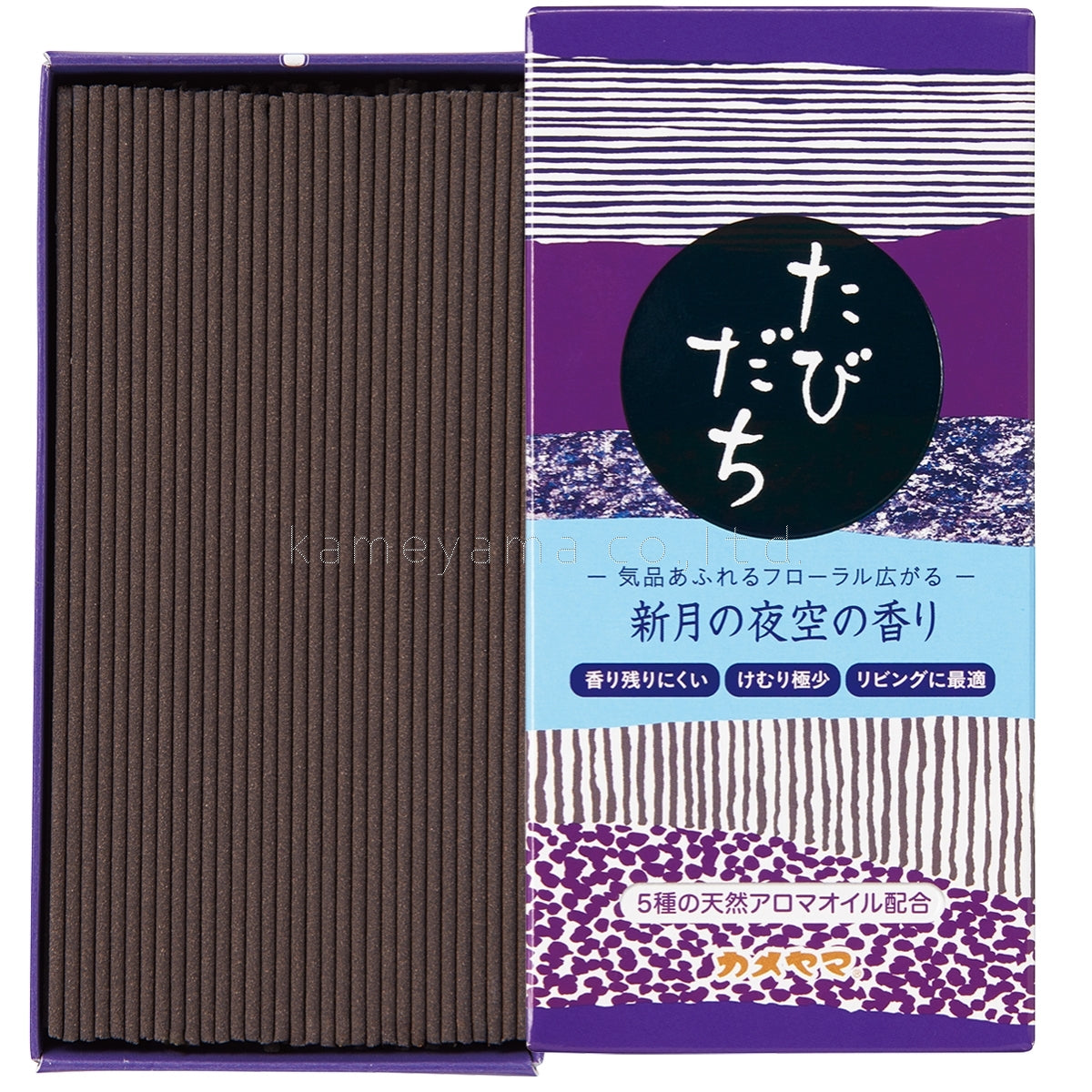Kameyama Tabidachi Fragrance of the New Moon Night Sky 90g (10200003)