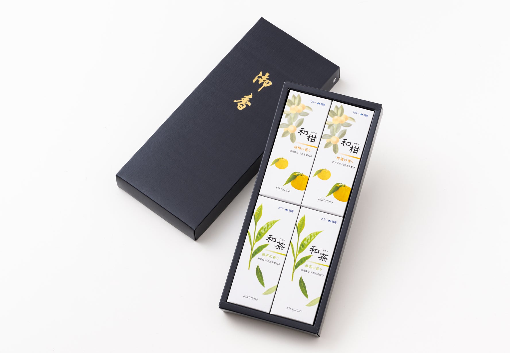Kikujudo Wakan & Wacha Gift Set 2 types 2 boxes each (102044)
