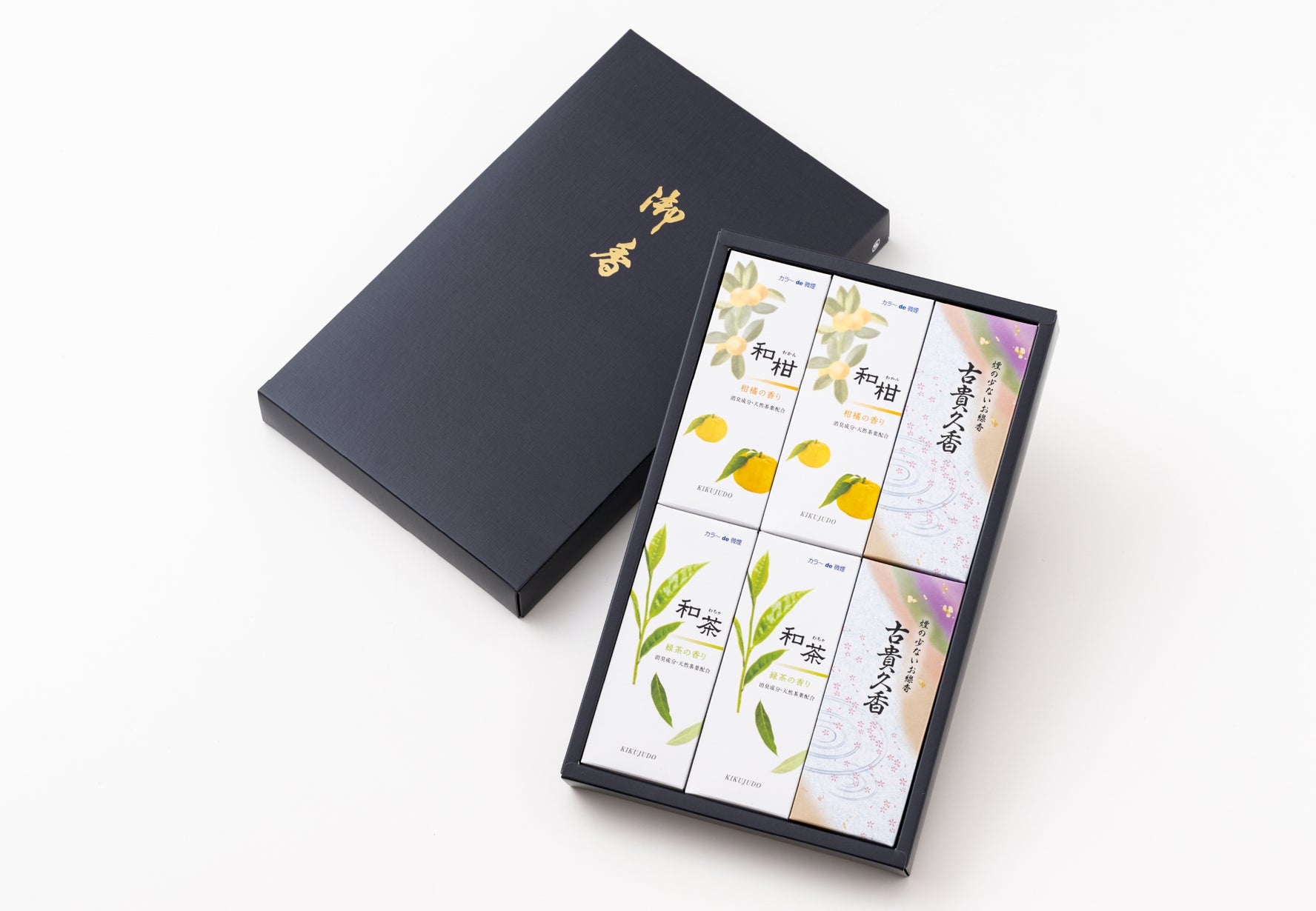 Kikujudo Assortment Wakan, Wacha, Kokikuko 3 types 2 boxes each (102064)
