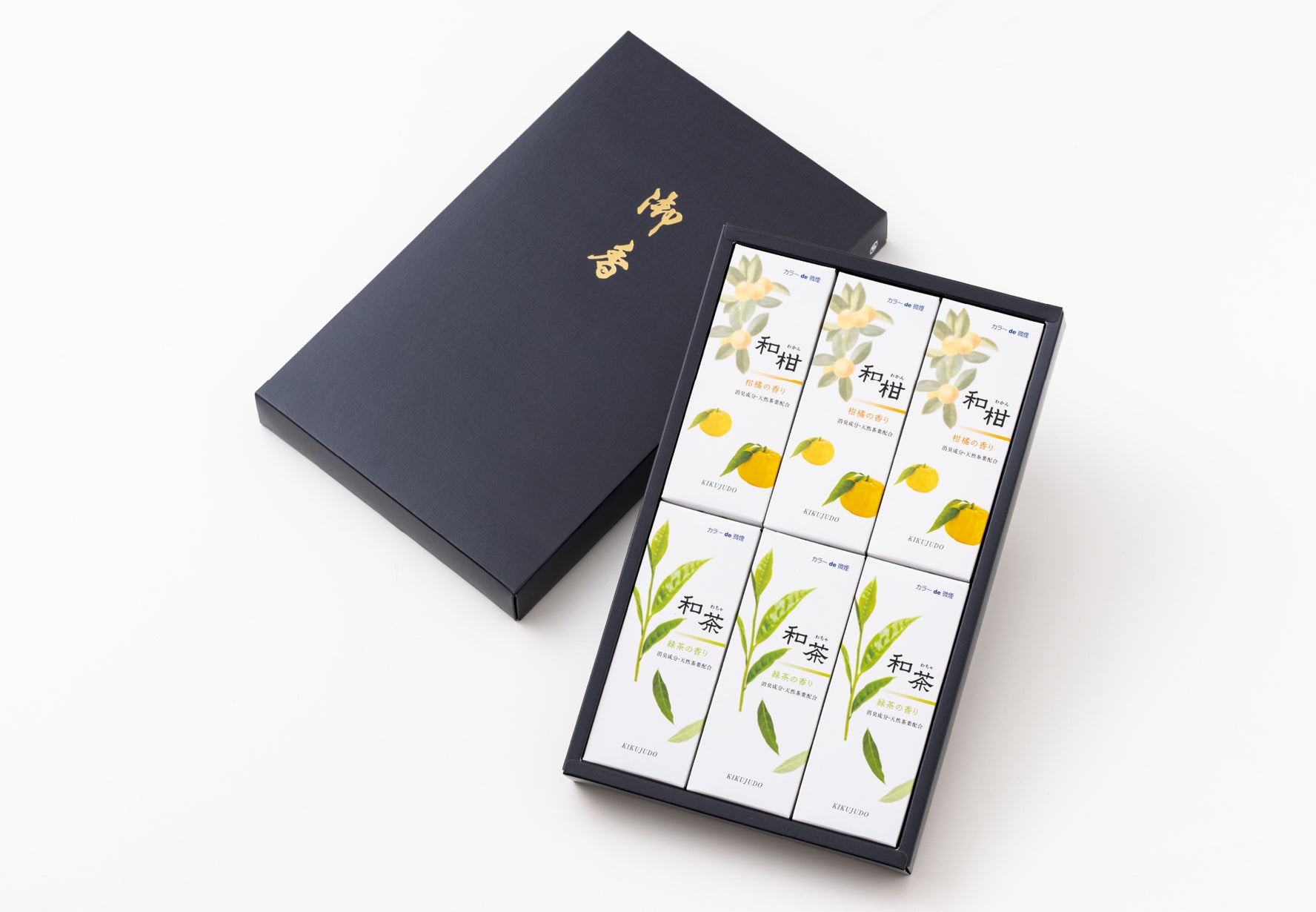 Kikujudo Wakan & Wacha Gift Set 2 types 3 boxes each (102065)