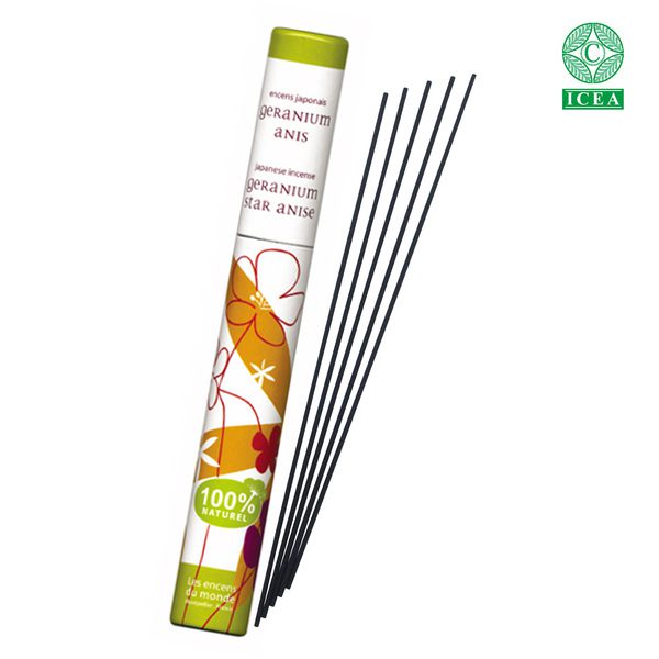 Kunjudo HERBOSENSE Geranium & Star Anise 30 sticks (1020)