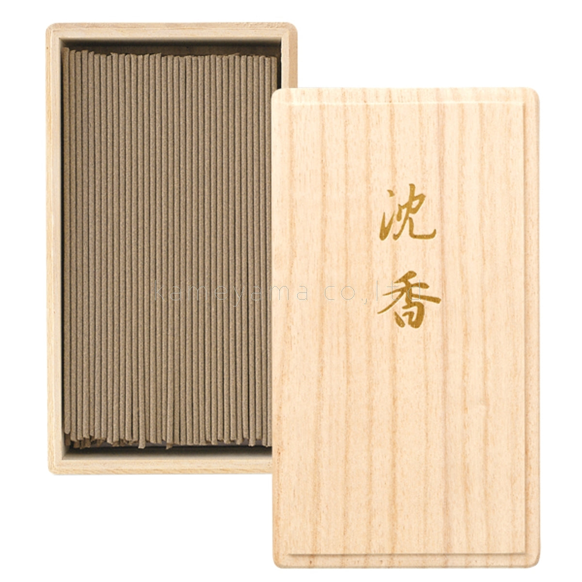 Kameyama Agarwood Low-Smoke 120g in Paulownia Box (10330950)