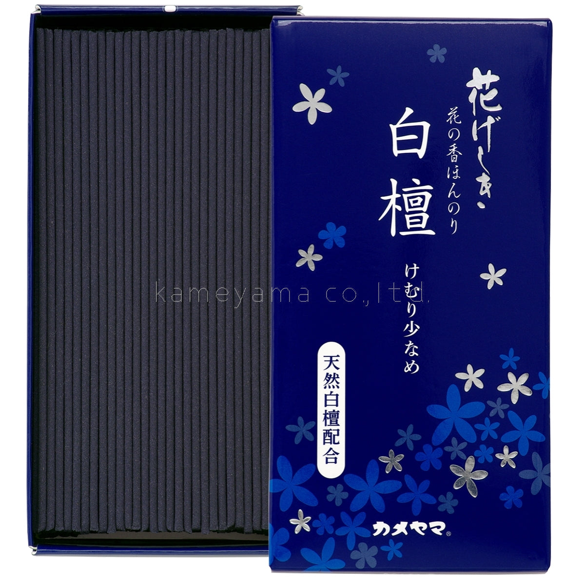Kameyama Hanageshiki Sandalwood Low-Smoke Incense 100g (10540300)