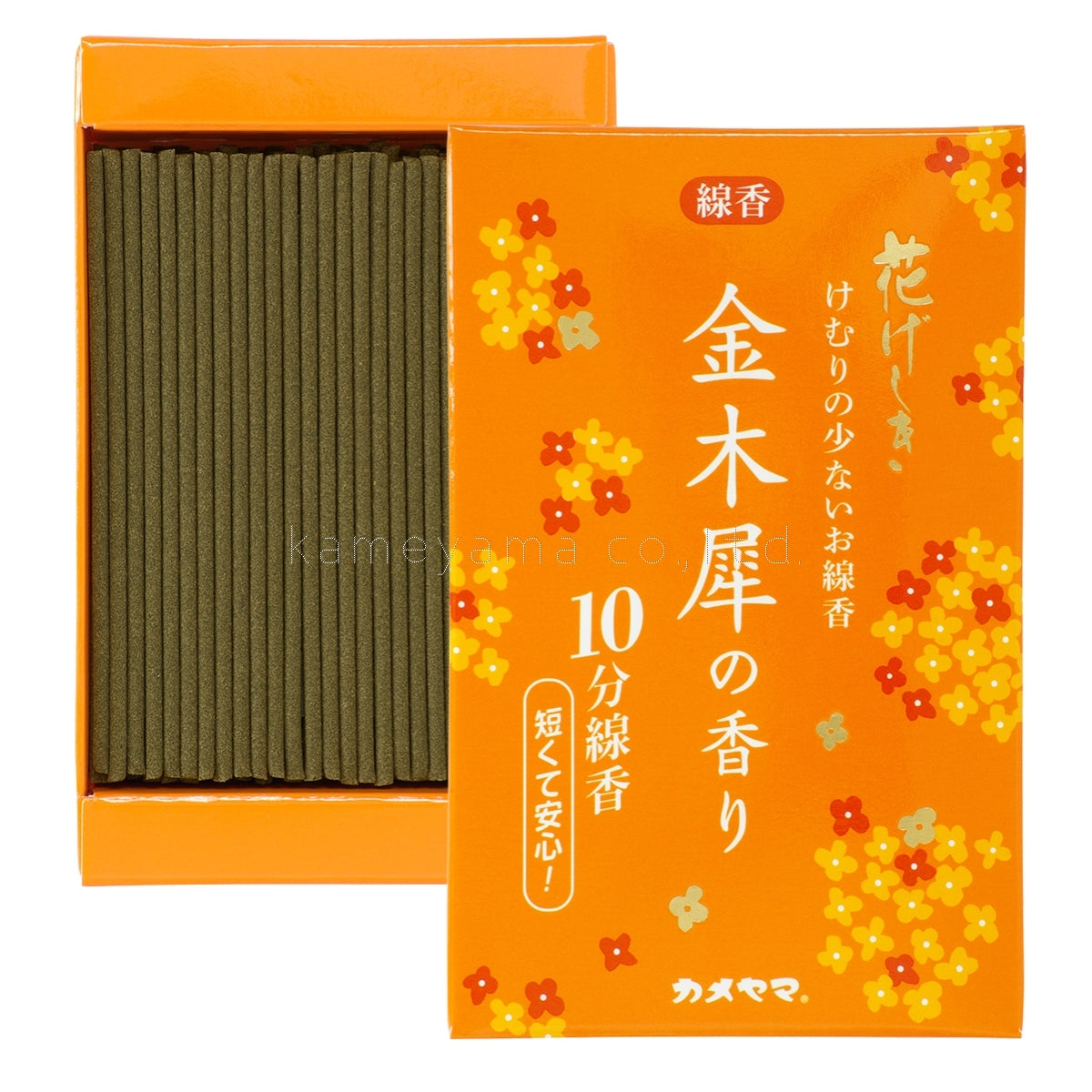 Kameyama Hanageshiki Osmanthus 10-Minute Incense 50g (10550360)
