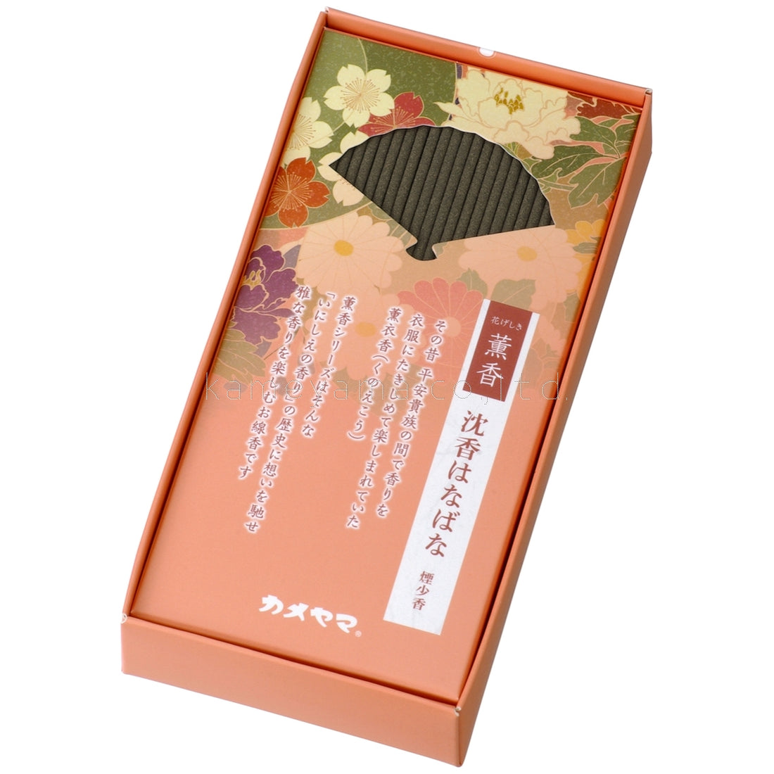 Kameyama Hanageshiki Kunkoh Agarwood Hanabana Low-Smoke Incense 100g (10570300)