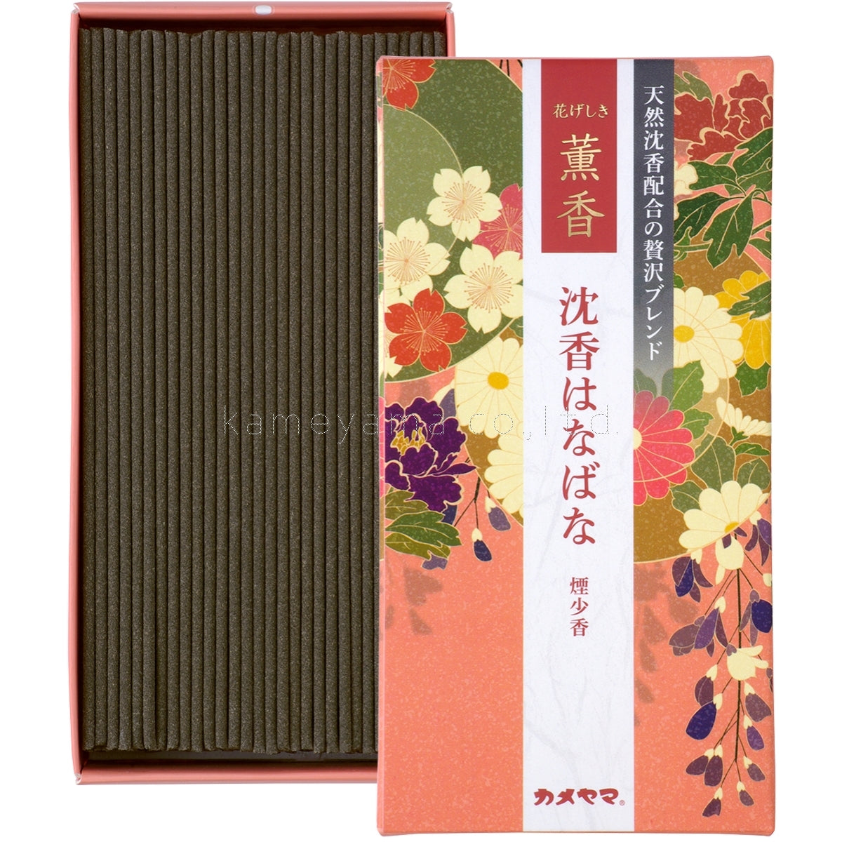 Kameyama Hanageshiki Kunkoh Agarwood Hanabana Low-Smoke Incense 100g (10570300)