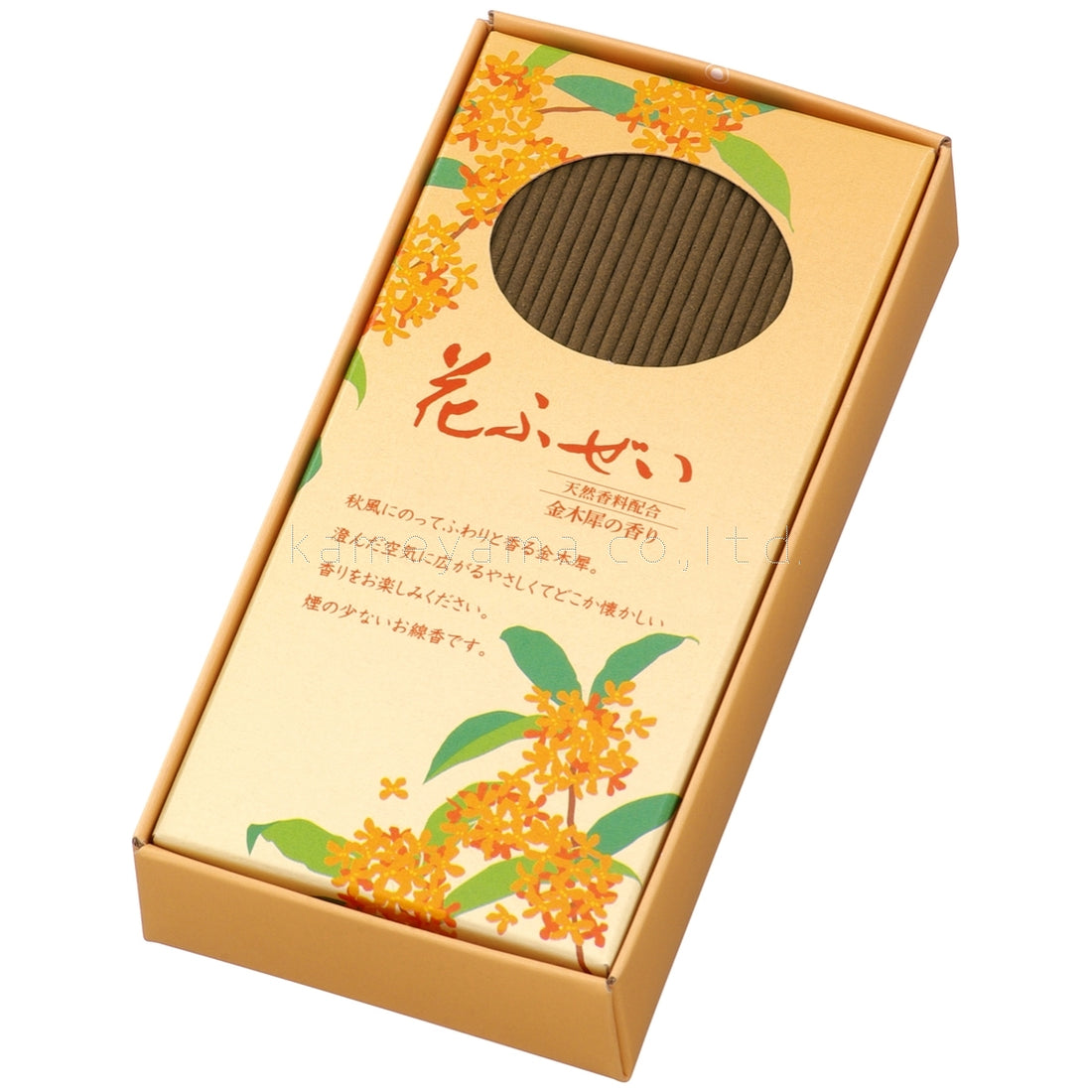 Kameyama Hanafuzei Osmanthus Low-Smoke Incense (10640300, 10640388)