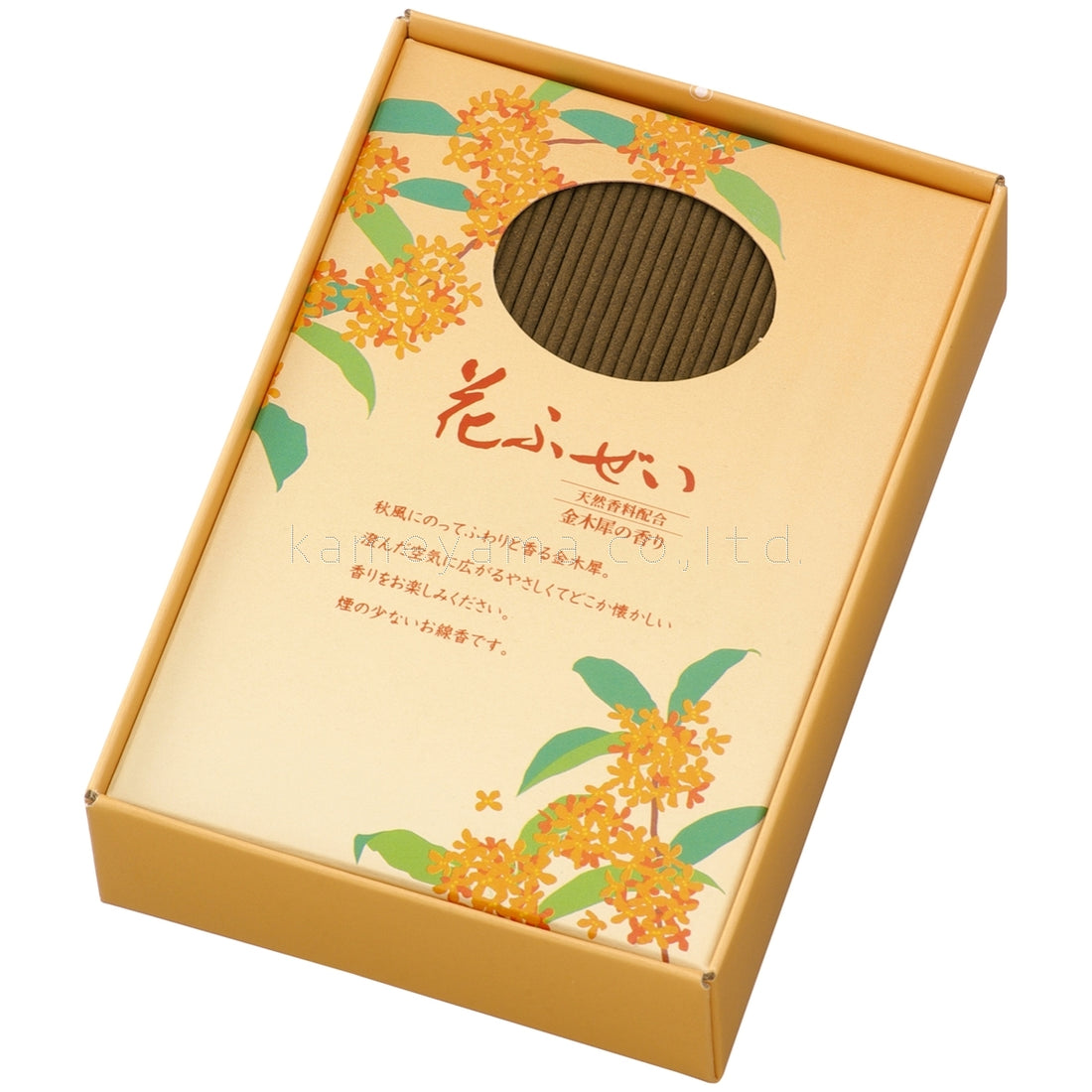 Kameyama Hanafuzei Osmanthus Low-Smoke Incense (10640300, 10640388)