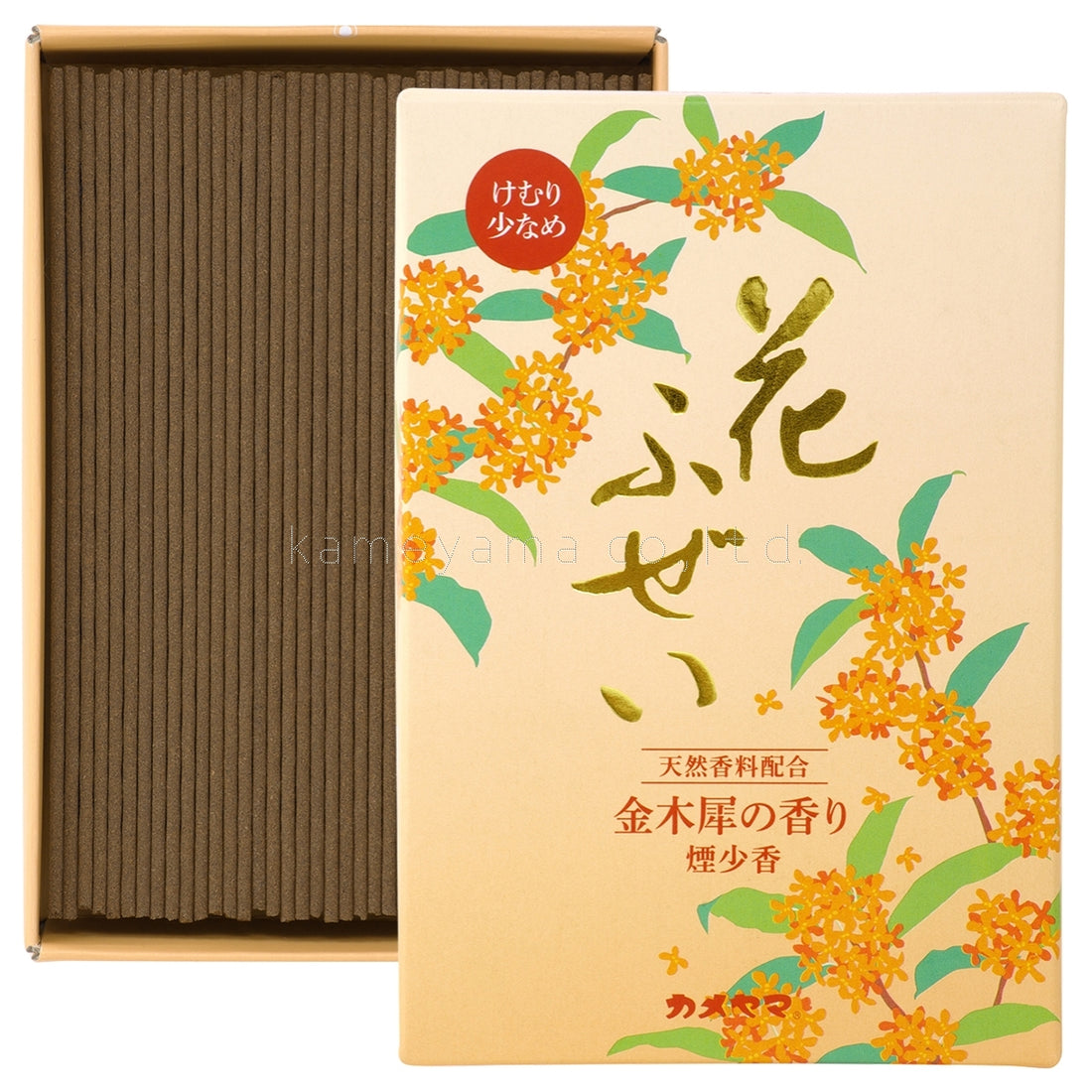 Kameyama Hanafuzei Osmanthus Low-Smoke Incense (10640300, 10640388)