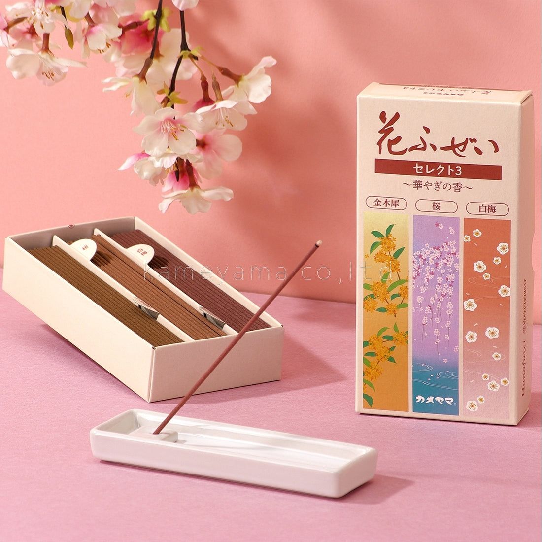 Kameyama Hana Fuzei Select 3 Hanayagi no Ka (Flourish of Floral Scents) (10780601)
