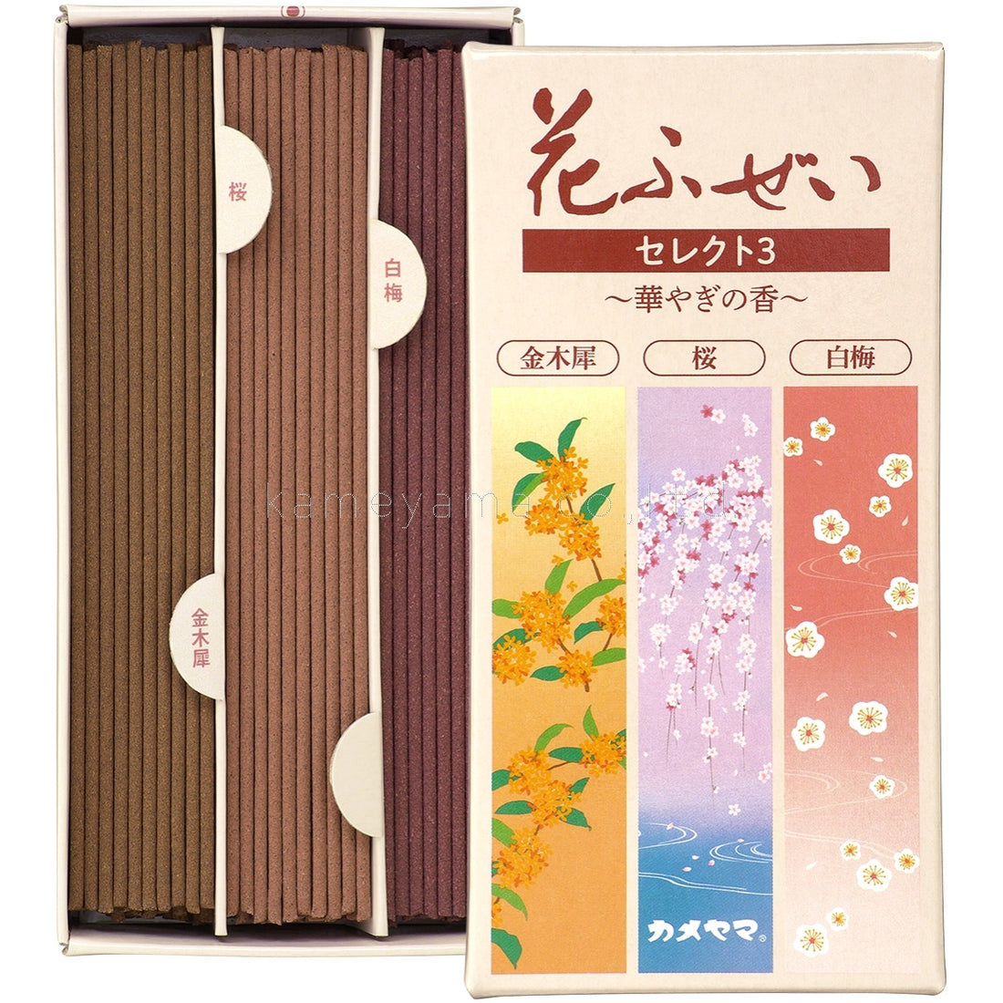 Kameyama Hana Fuzei Select 3 Hanayagi no Ka (Flourish of Floral Scents) (10780601)