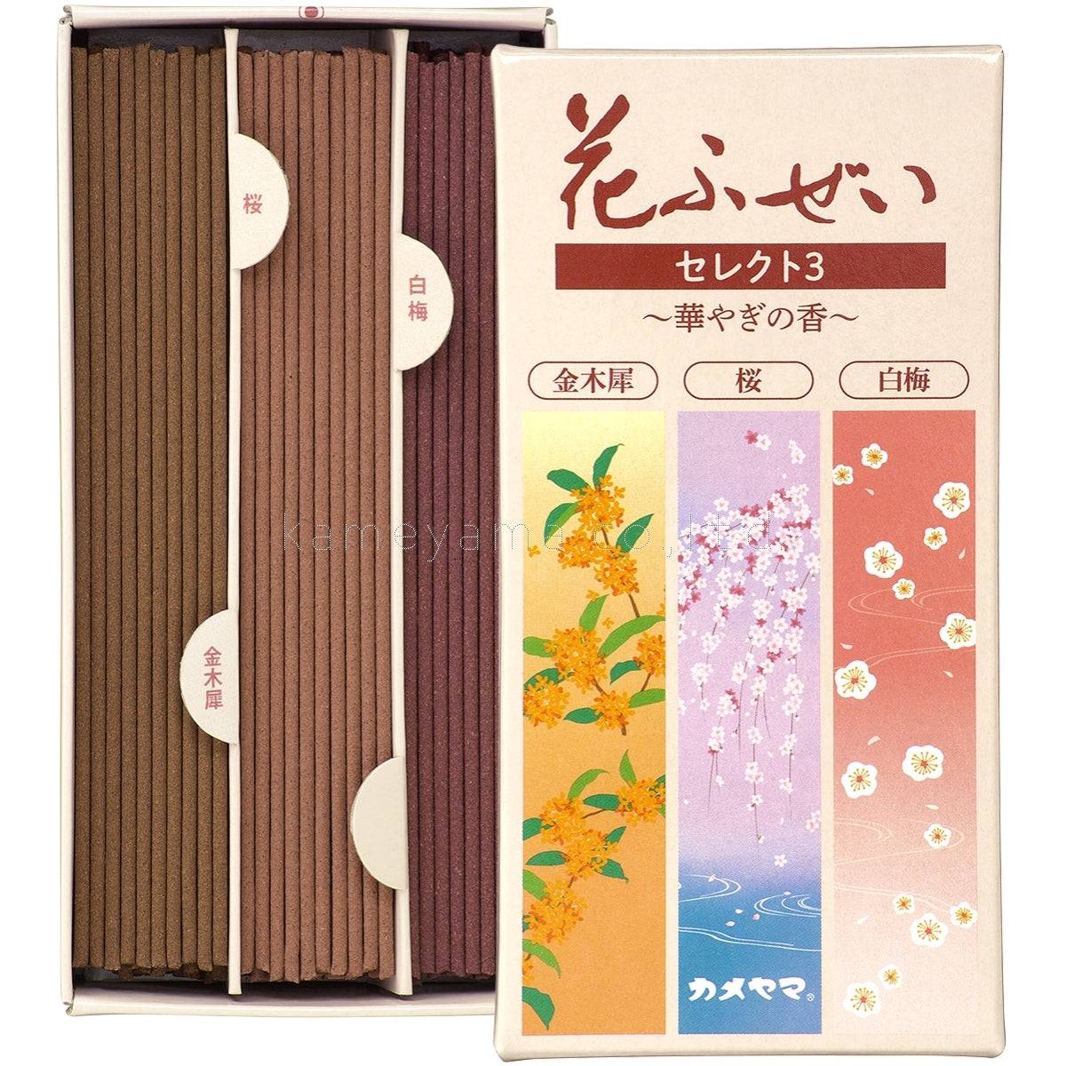 Kameyama Hana Fuzei Select 3 Hanayagi no Ka (Flourish of Floral Scents) (10780601)