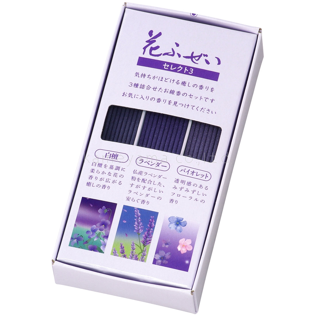 Kameyama Hana Fuzei Select 3 Iyashi no Ka (Soothing Fragrance Collection) (10780602)