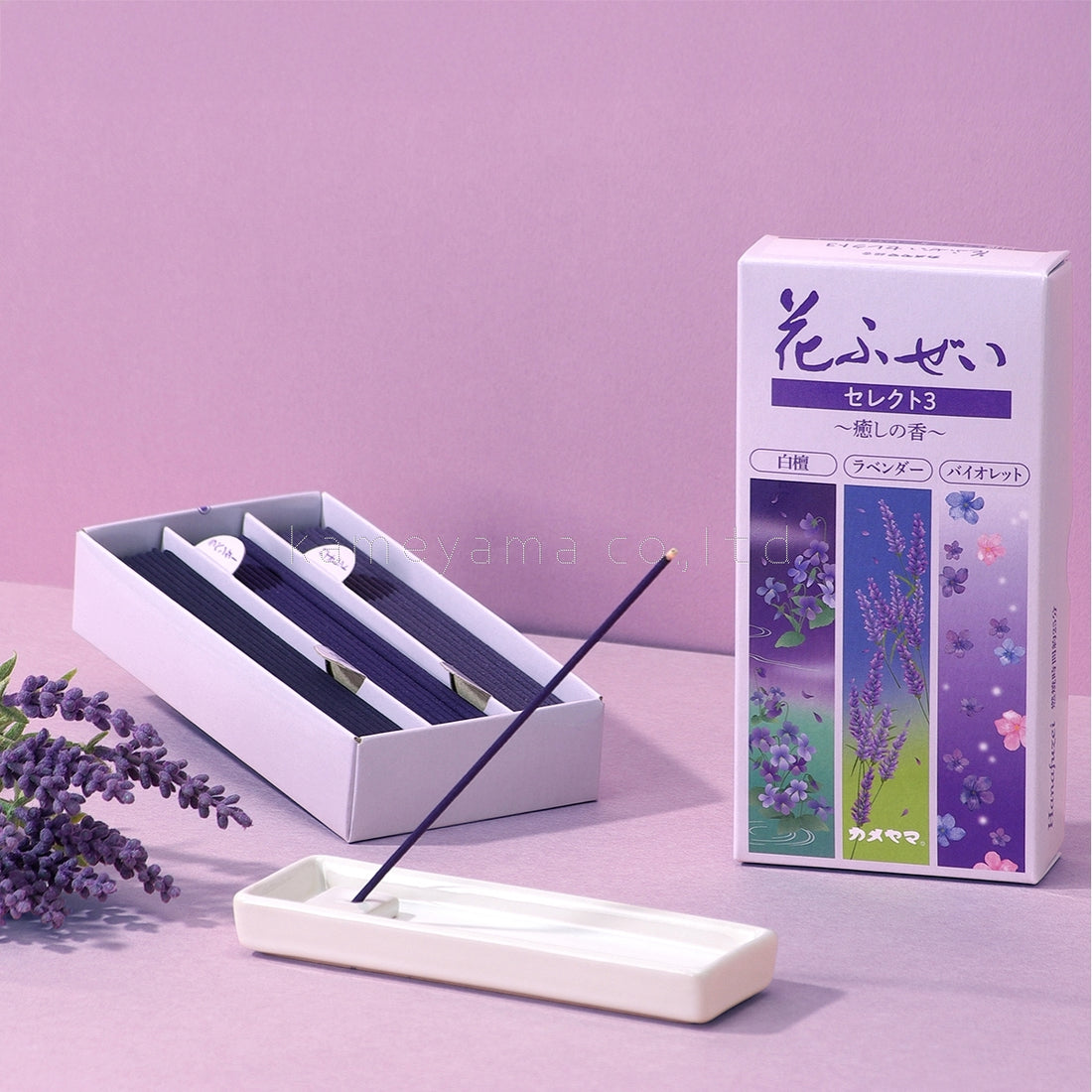 Kameyama Hana Fuzei Select 3 Iyashi no Ka (Soothing Fragrance Collection) (10780602)