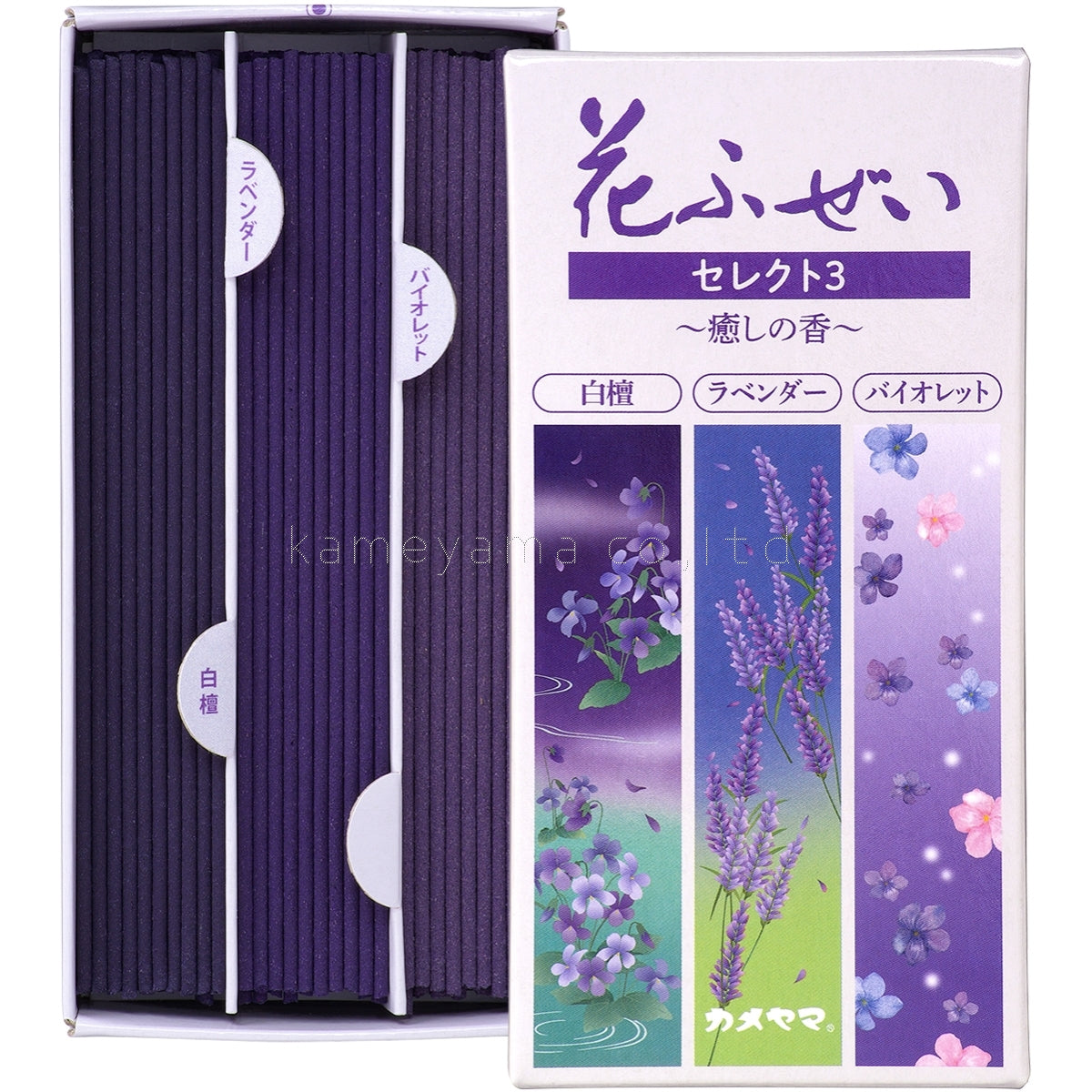 Kameyama Hana Fuzei Select 3 Iyashi no Ka (Soothing Fragrance Collection) (10780602)