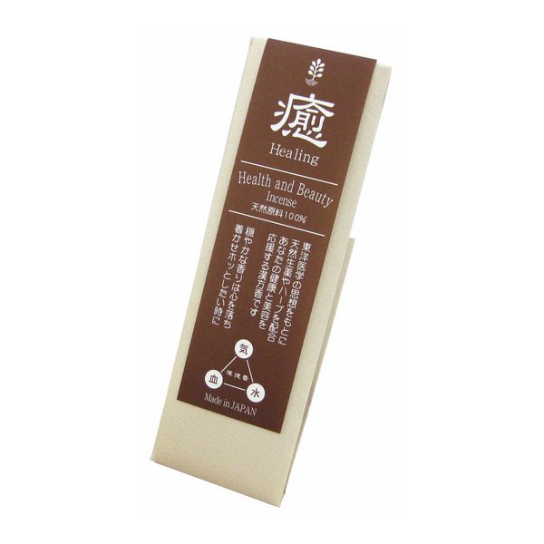 Kunjudo Kankenkoh Health and Beauty Incense Iyashi (Healing) 5 sticks (1091)