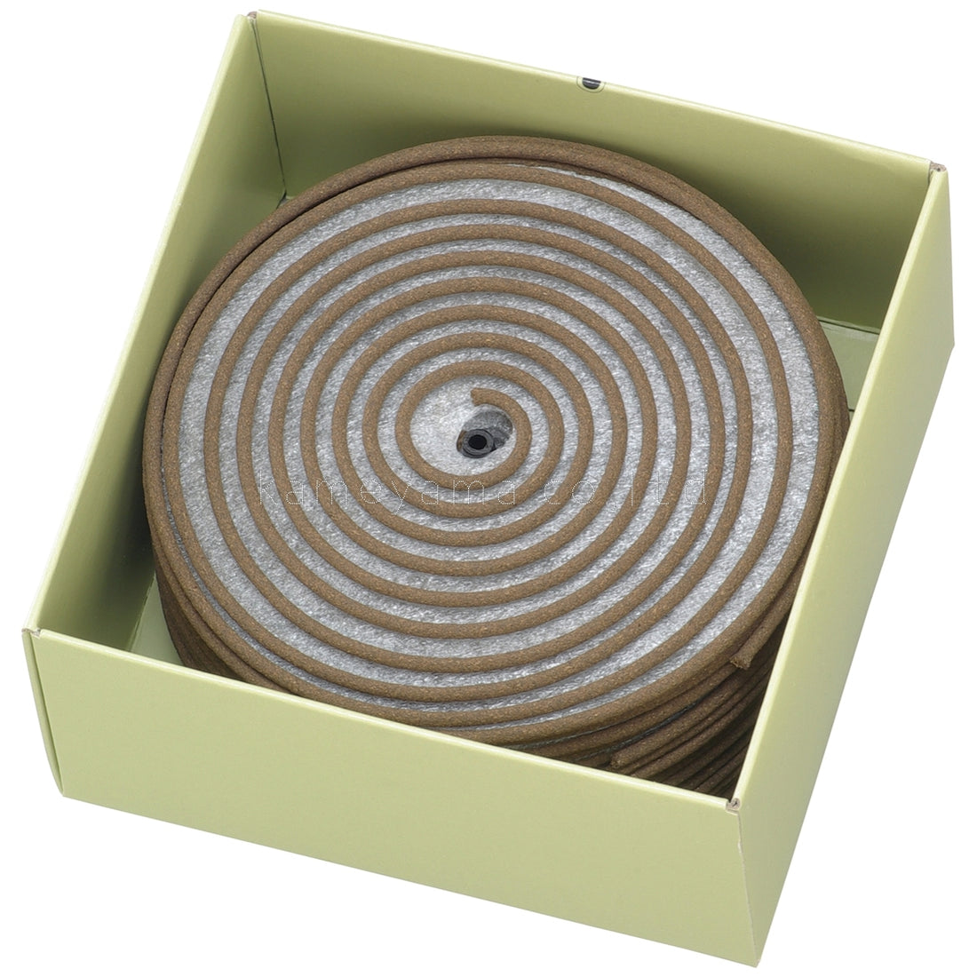 Kameyama Low-Smoke New Shichijoko Spiral Incense 14 coils (No Hanging Thread) (10930714)