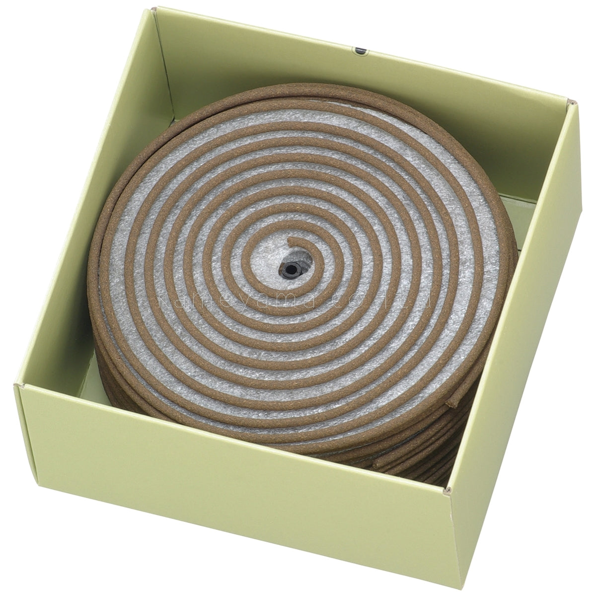 Kameyama Low-Smoke New Shichijoko Spiral Incense 14 coils (No Hanging Thread) (10930714)