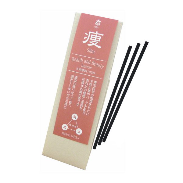 Kunjudo Kankenkoh Health and Beauty Incense Yase (Slim) 5 sticks (1094)