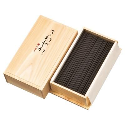 Baieido Sawayaka Hinoki (Low Smoke) 340 sticks in Paulownia Box (#707)