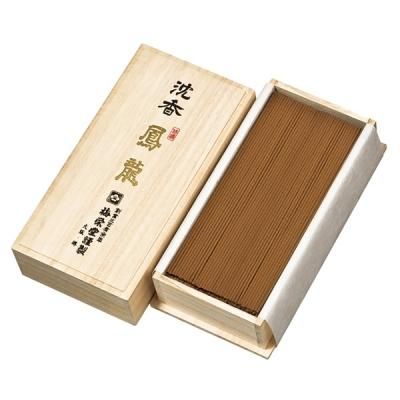 Baieido Jinko Horyu Agarwood Incense, Paulownia Box (#972)