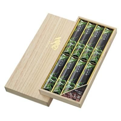 Baieido [Coffee Fragrance] Zankohi (Low Smoke), 8 Packs in Paulownia Box (#K590)