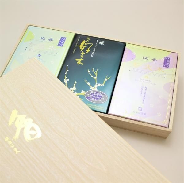Baieido Kobunboku Kikikurabe Incense Gift Set (#3008)