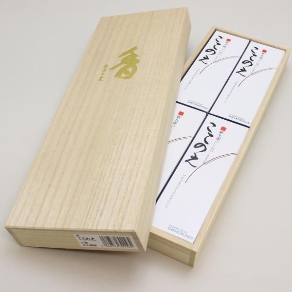 Baieido Shin Kokonoe (Low-Smoke) 4 Packs in Paulownia Box (#K156)