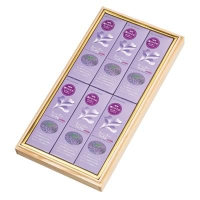 Baieido Lavender Sawayaka (Low Smoke) 6 Packs in Paulownia Box (#K183)