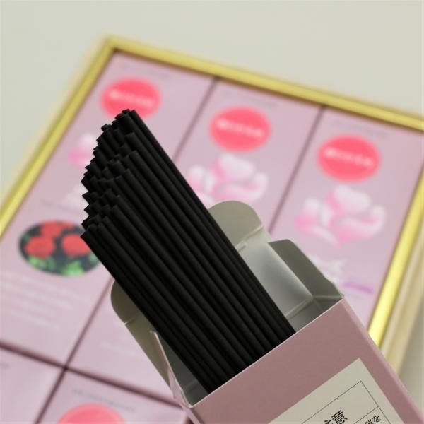 Baieido Rose Sawayaka (Low-Smoke) 6 Packs in Paulownia Box (#K193)