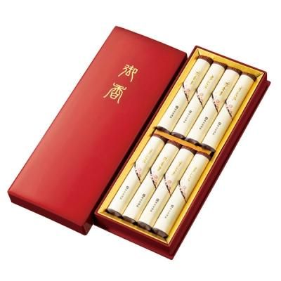 Baieido Kobunboku 8 Bundles in Red-Lacquered Resin Box (#PA635)