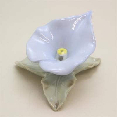 Baieido Incense Holder Calla Lily (Blue) (#635B)
